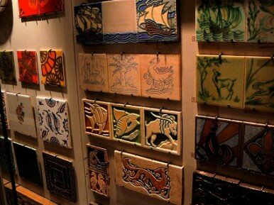 Tiles at Gladstone Pottery Museum, Stoke on Trent. Photography by Diane Jones via Flickr.com